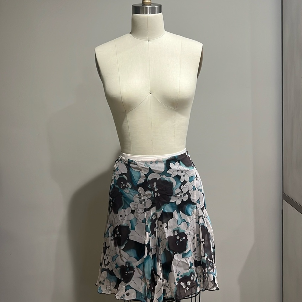 DVF silk skirt